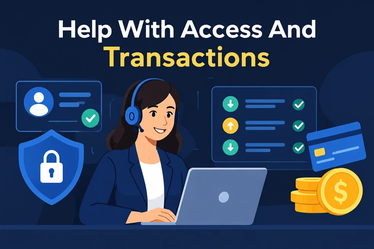 Help With Access And Transactions